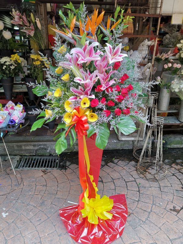 Opening Flower Stand #8003